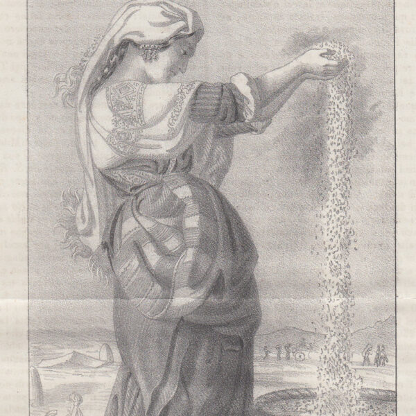 Rodolfo Lehmann, La Spigolatrice, 1842