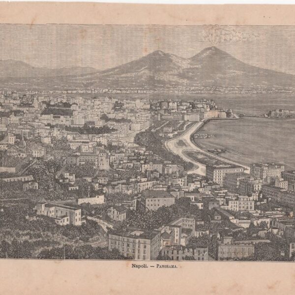 Napoli, Panorama, 1890