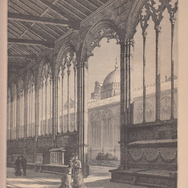 Pisa, Camposanto, 1885