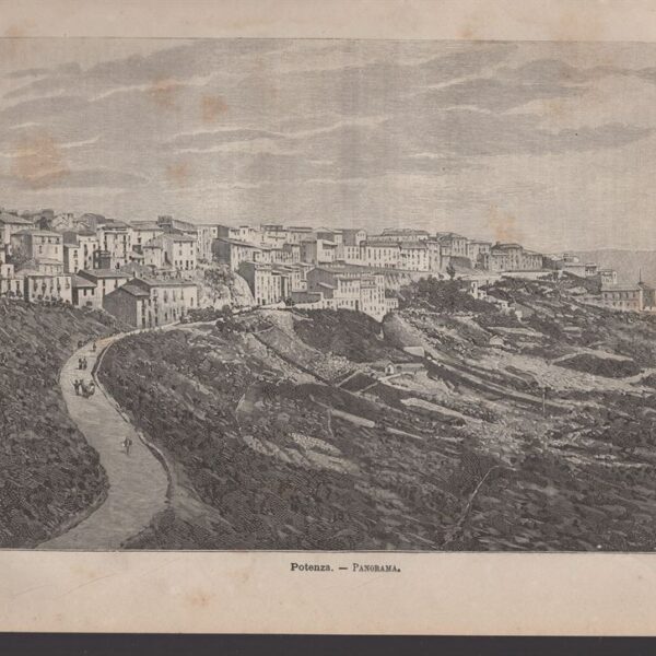 Potenza, Panorama, 1890