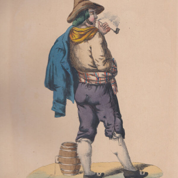 Carrettiere Romano, 1840