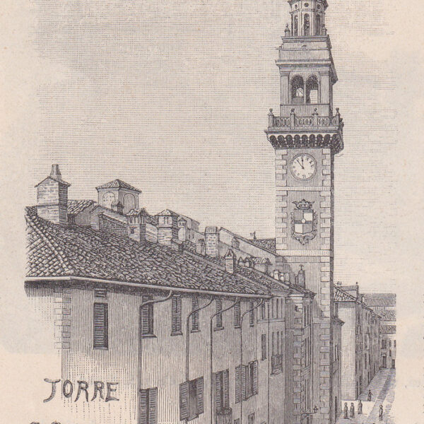 Casale Monferrato, Torre S.Stefano, 1890