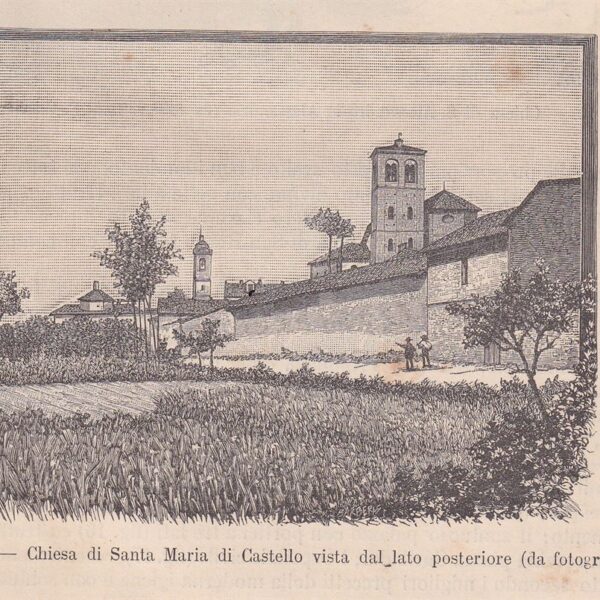 Alessandria, S.Maria di Castello, 1890