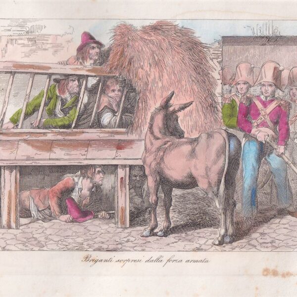 Bartolomeo Pinelli, Briganti sorpresi, 1820