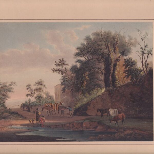 Karel du Jardin, Paesaggio Italiano, 1830