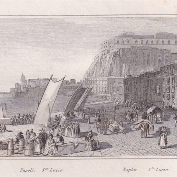 Napoli, Santa Lucia, 1835