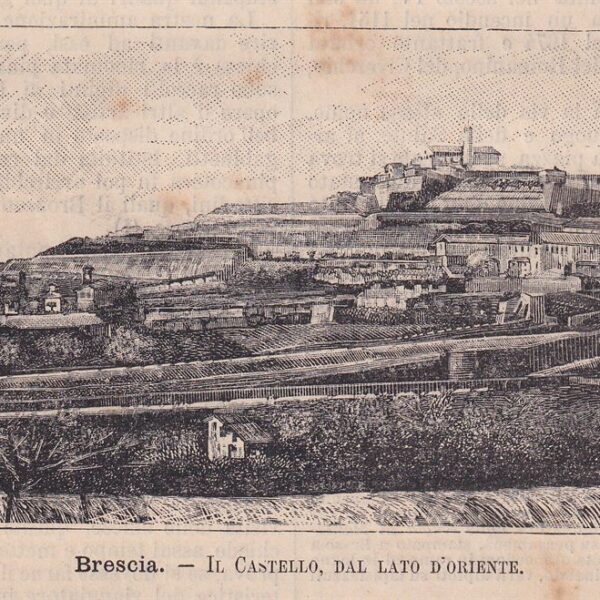 Brescia, Il Castello, 1890