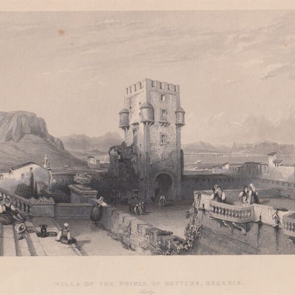 Bagaria, Palermo, Villa del Principe di Buttera, 1839