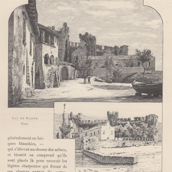 Lago di Garda, Torri, 1890