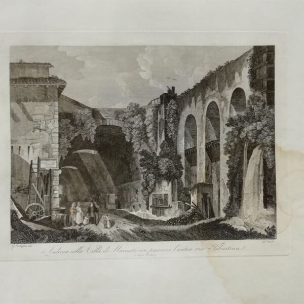 Roma, Villa di Mecenate, 1843