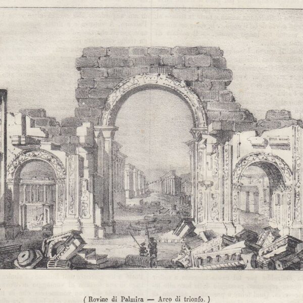 Palmira, Arco di trionfo, 1838