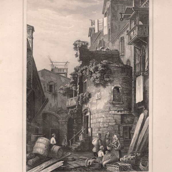 Venezia, Avanzi della dimora dei tribuni, 1860