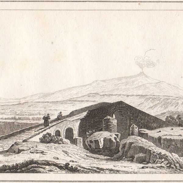 Catania, Ponte su Cantara, 1835