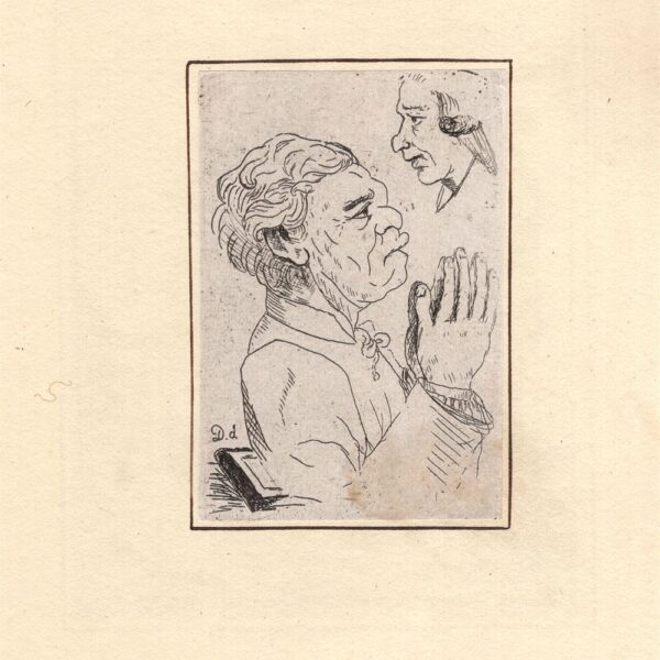 David Deuchar (1743-1808), Caricature