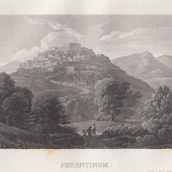 Ferentino, Carl Frommel, 1829