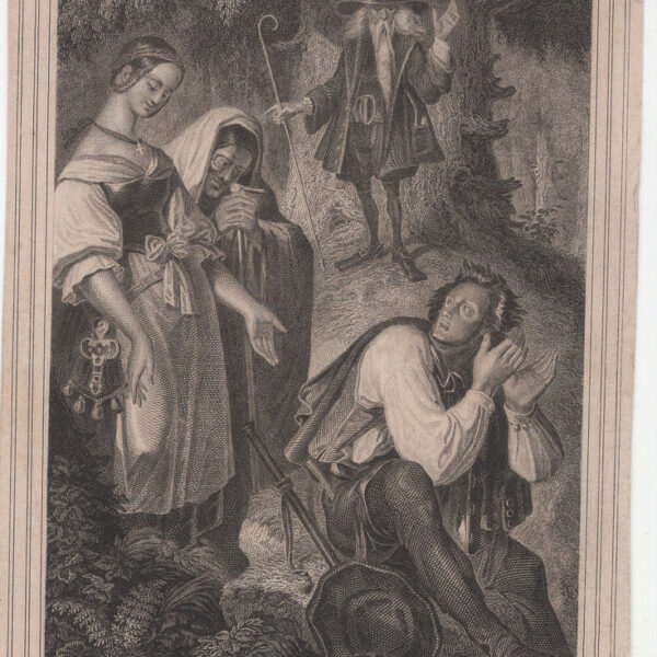 Piccola incisione del XVIII-XIX s