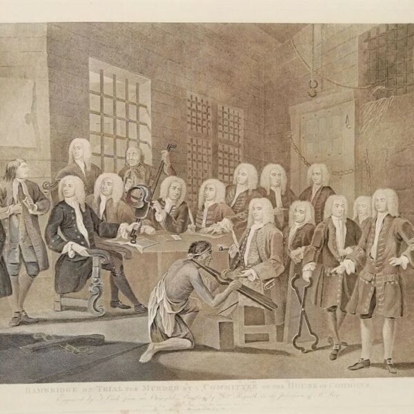 William Hogarth, Examination of Bambridge, 1822