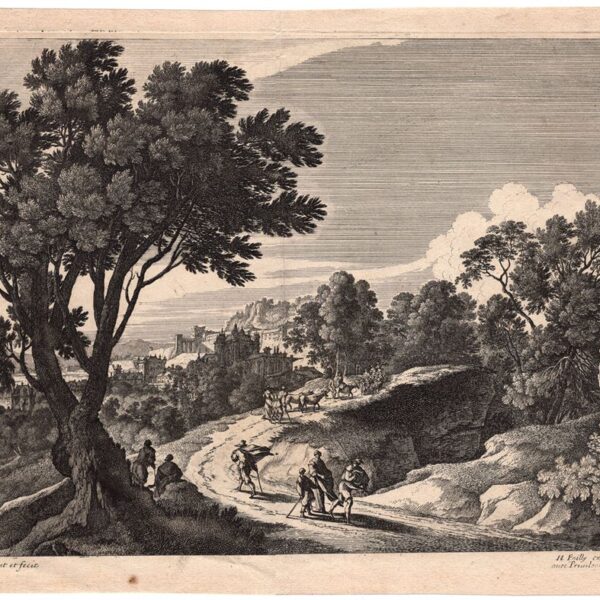 Gabriel Perelle, Paesaggio, 1660