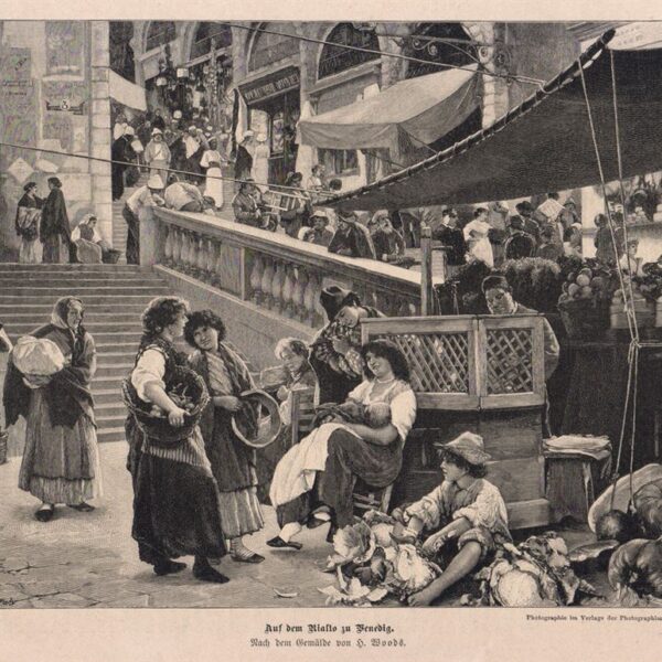 Venezia, Rialto, 1886