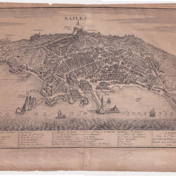 De Fer Nicolas, Naples, 1706
