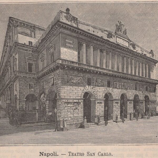Napoli, Teatro San Carlo, 1890