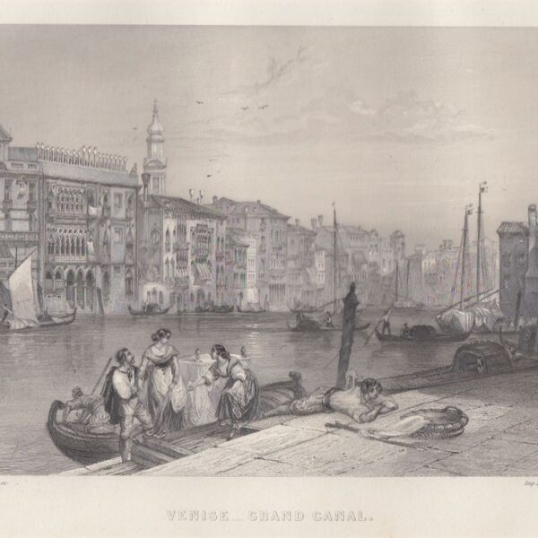 Venezia, Veduta dei Giardini, 1860