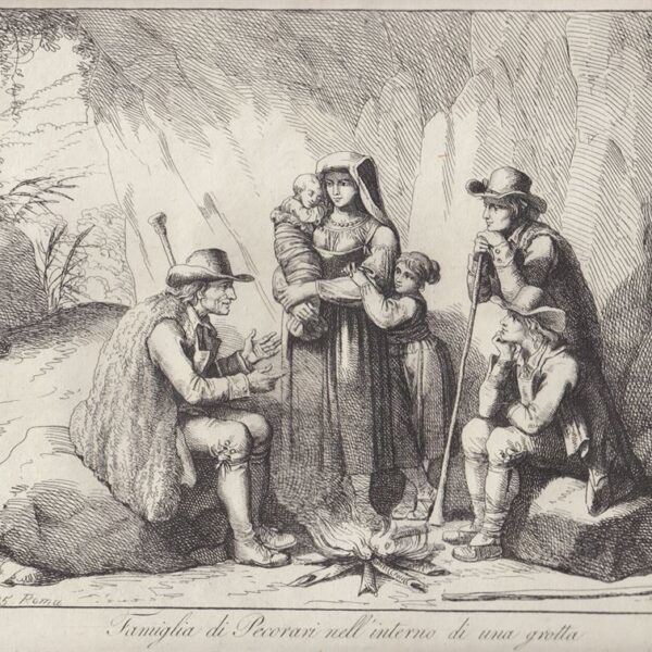 B.Pinelli, Famiglia di Pecorari, 1815