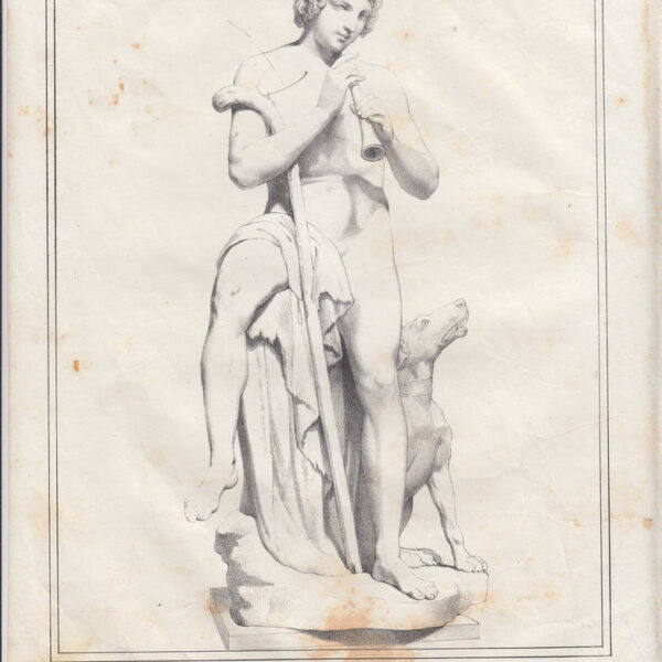 Pastore che suona la tibia, 1850