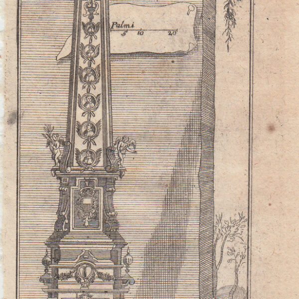 Napoli, Obelisco di San Domenico, 1712