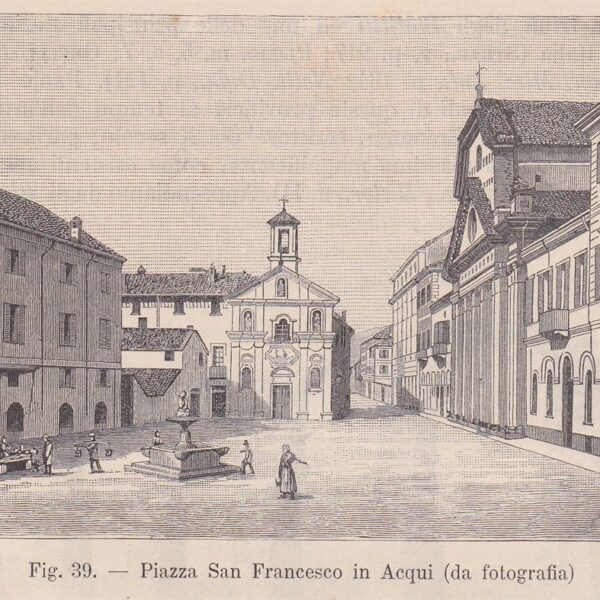 Acqui, Piazza S.Francesco, 1890