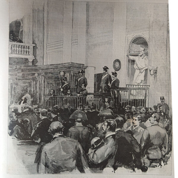 ​Roma, Il Processo Vecchi-De Dorides, 1886