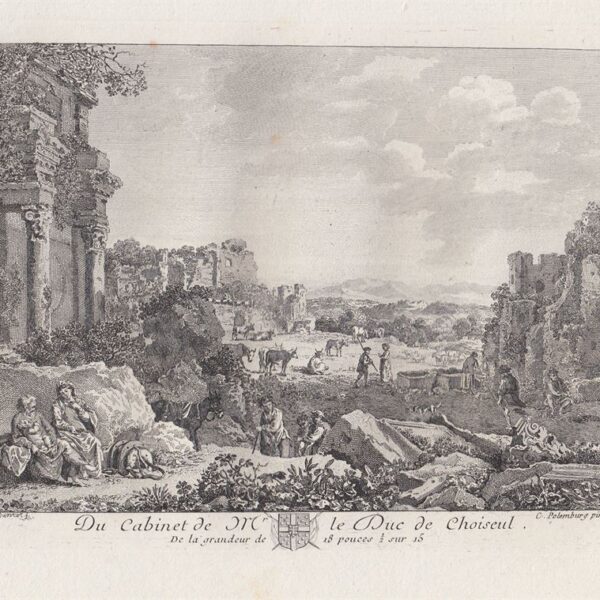 Cornelis van Poelenburch, Basan, 1771