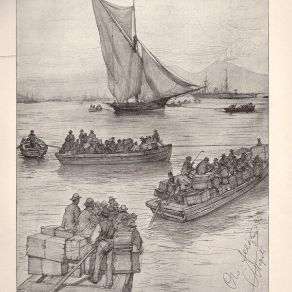 Wilhelm Allers, Emigranti, 1890