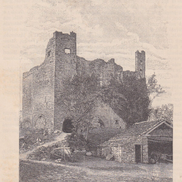 Melazzo, Castello di Montecrescente, 1890