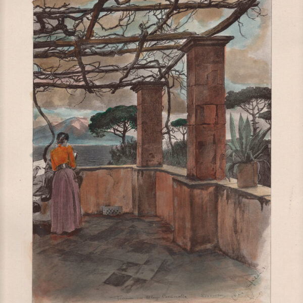 Wilhelm Allers, Sorrento, 1890