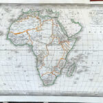 Carta dell'Africa l. Vivien 1826