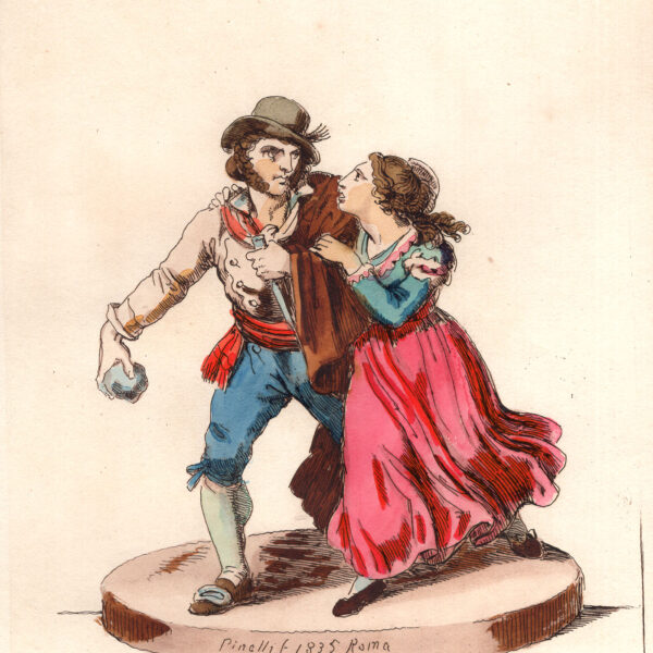 Bartolomeo Pinelli, Rissa, 1834