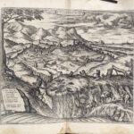 1578, Georg Braun, Frans Hogenberg, mappa di Velletri da Orbis Terrarum di Ortel