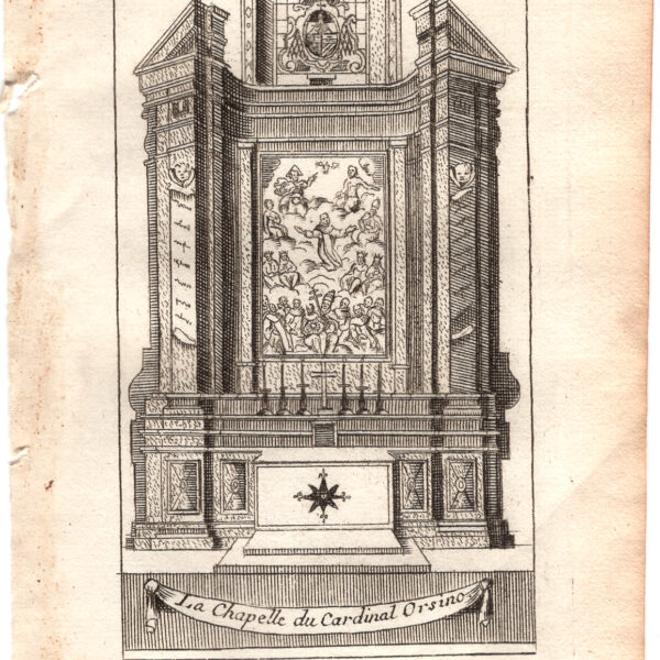 Napoli, Cappella del Cardinale Orsini nella Basilica di S.Francesco d'Assisi, 1707