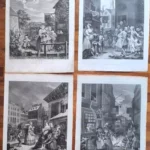 William Hogarth (Londra 1697-1764), Four Times of the Day , 1797 originali