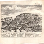 Mappa di Frascati, de Rogissart, 1707