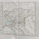 Clouet, Jean Baptiste Louis (1730 - 1790) mappa della Italia Settentrionale 1767