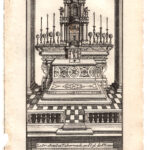 Napoli, Grande Altare e Tabernacolo nella Chiesa di S. Luigi Gonzaga, 1707