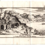 Napoli, Lago di Agnano e Grotta del cane, 1707