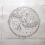 La Terra secondo gli arabi, planisfero, 1838