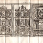 Napoli, Altare di S.Francesco Saverio, Altare di S.Ignazio, Sepolcro del Cavalier Marino, 1707