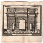 Roma, Arco di Costantino il Grande, 1707