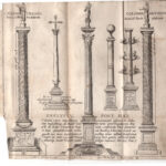 Matthaus Greuter, Roma, Colonna Traiana e Colonna Antonina, 1618