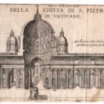 Matthaus Greuter, Roma, CHiesa di S.Pietro in Vaticano, 1618