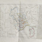 Clouet, Jean Baptiste Louis mappa della Sardegna Italia Settentrionale 1767